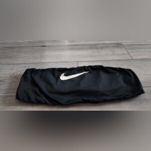 Nike Black Strapless Bandeau Crop Top XL Activewear Stretchy Athleisure Tube Top